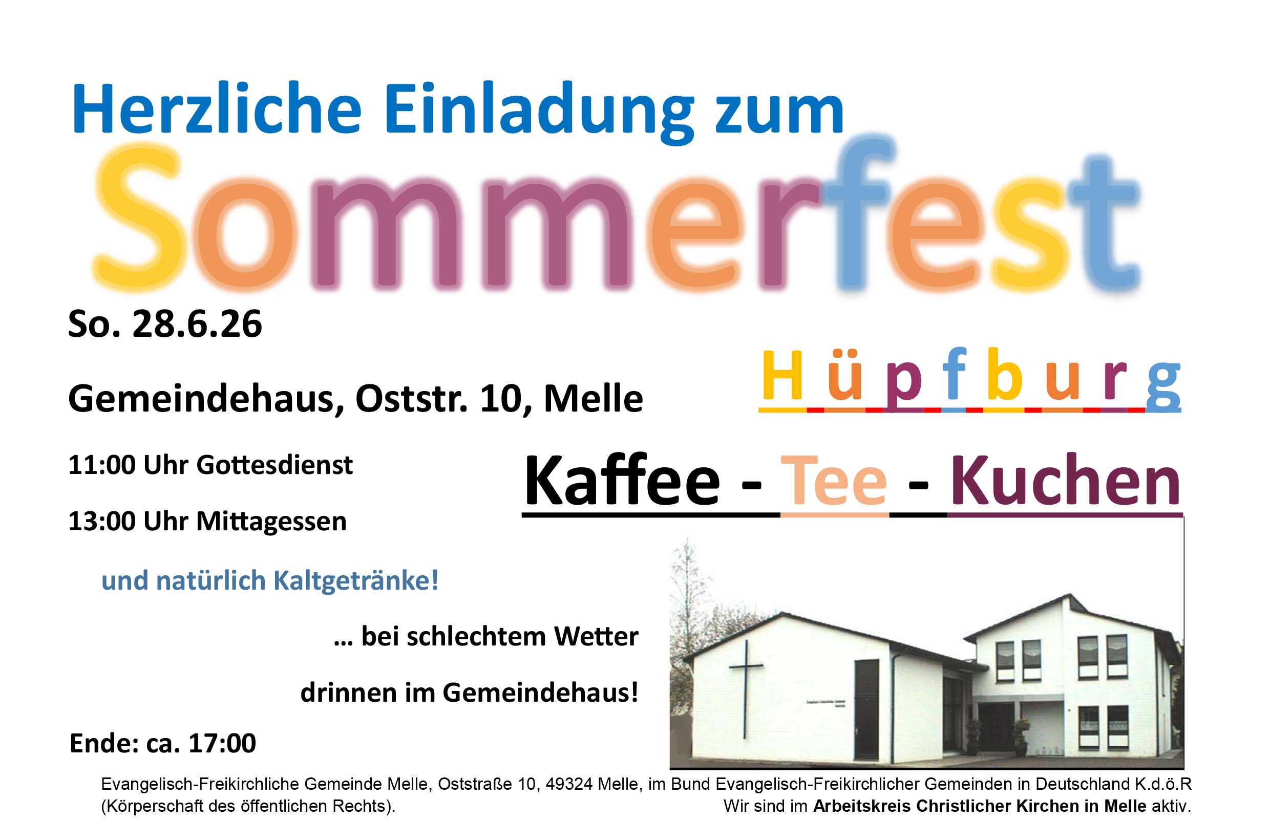 Sommerfest 2026